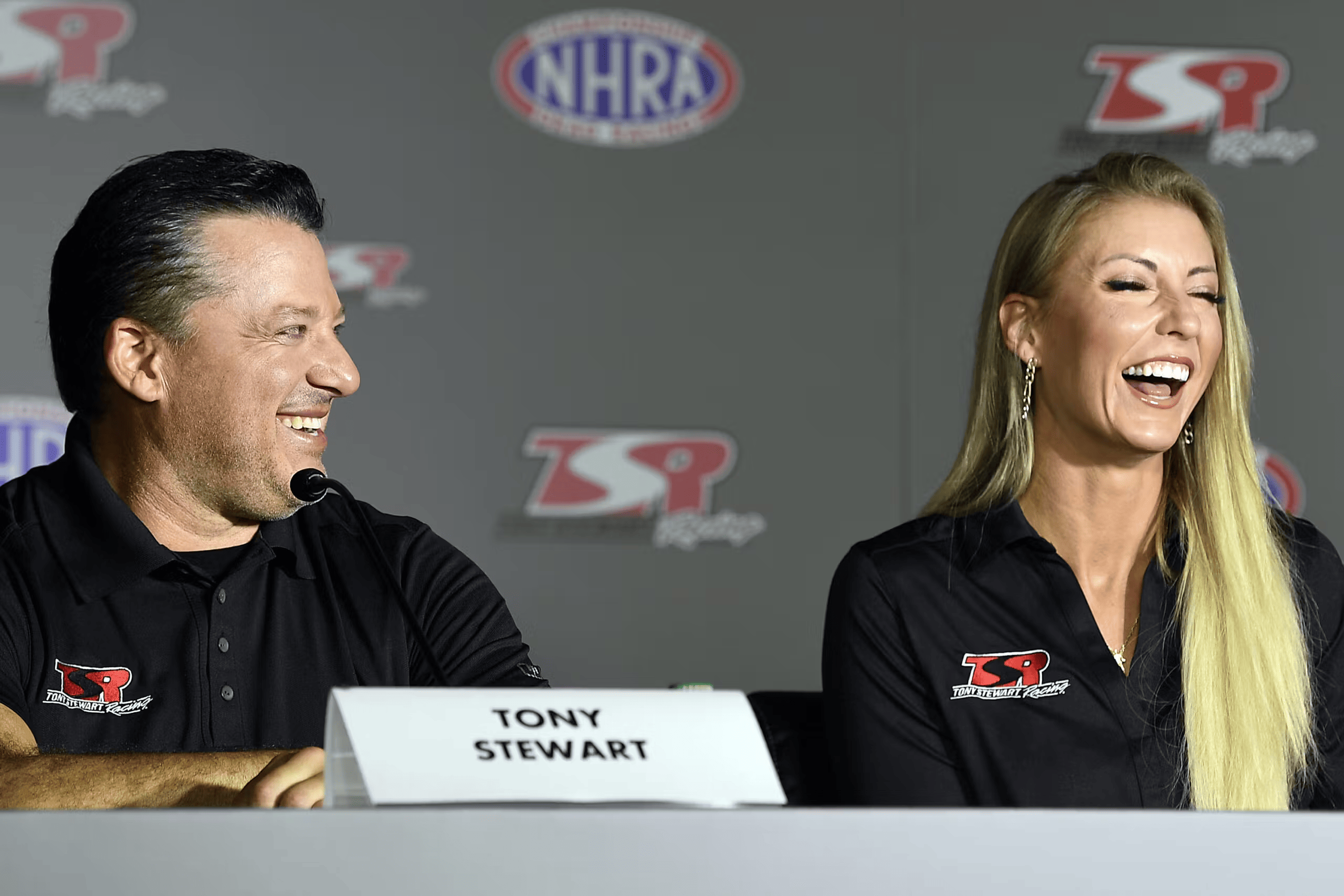 Congratulations to the CEO of  Eldora Speedway Tony Stewart and Leah Pruett, who have announced that they will be having their first children (twins) in November.